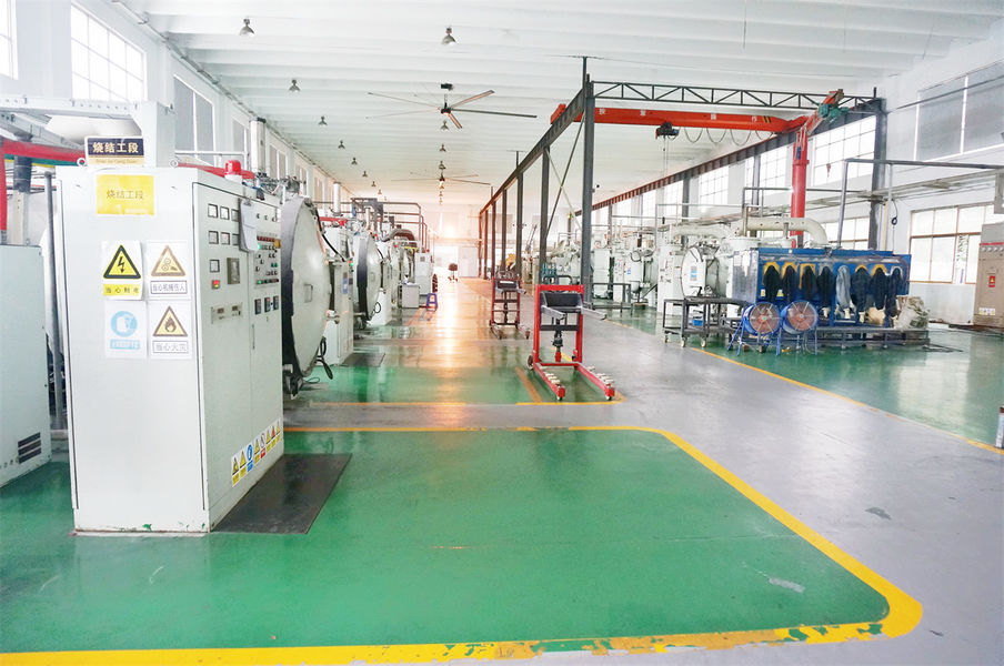 Jiangsu Jiuneng Electromechanical Technology Co., Ltd. línea de producción del fabricante